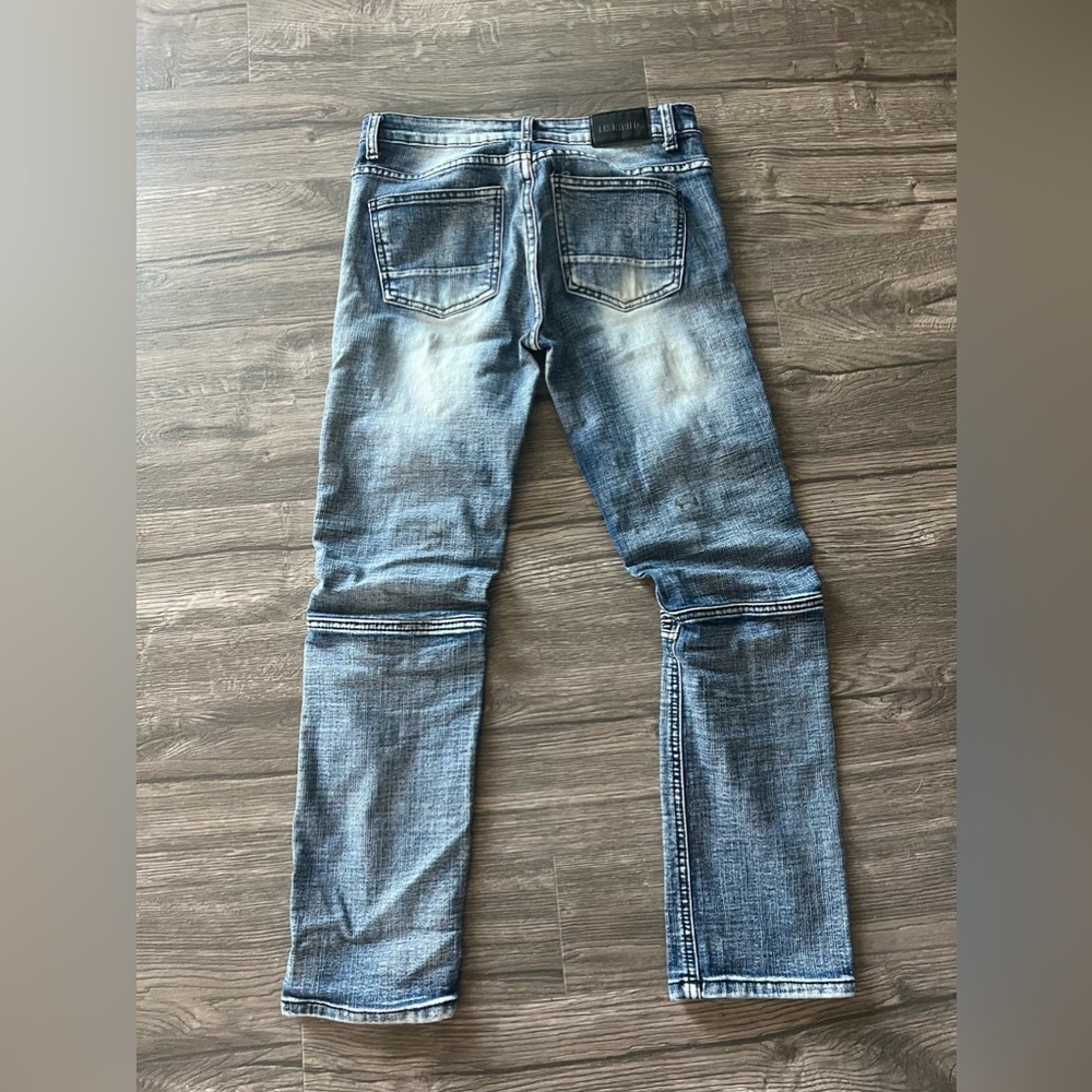 Kid size 14 jeans. Unique style!